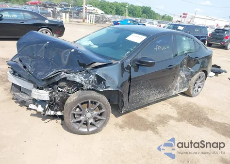 2016 Dodge Dart Se from USA, damaged, VIN 1C3CDFAA5GD738671